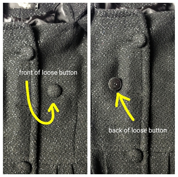 Vintage Cotton Blend Belted Jacket - Picture 10 of 13